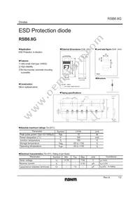 RSB6.8GT2R Datasheet Cover