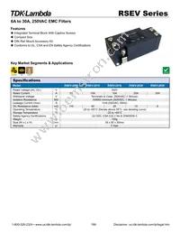 RSEV-2030 Datasheet Cover