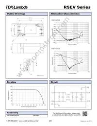 RSEV-2030 Datasheet Page 2