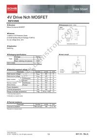 RSF015N06TL Datasheet Cover