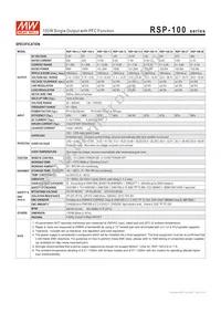 RSP-100-48 Datasheet Page 2