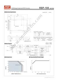 RSP-100-48 Datasheet Page 3