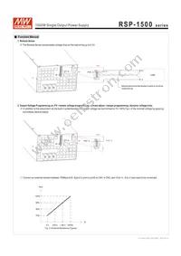 RSP-1500-15 Datasheet Page 4