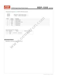 RSP-1500-15 Datasheet Page 9