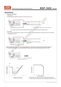 RSP-1600-24 Datasheet Page 4