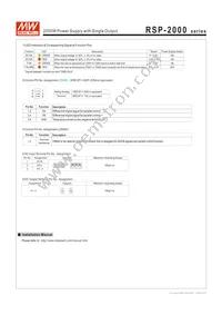 RSP-2000-12 Datasheet Page 7