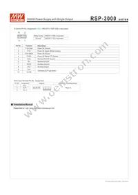 RSP-3000-12 Datasheet Page 10