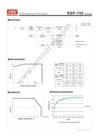 RSP-750-5 Datasheet Page 3