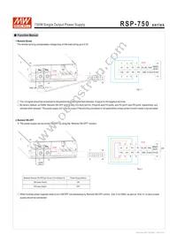 RSP-750-5 Datasheet Page 4