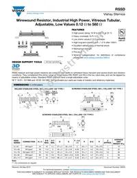 RSSD25168A1R00KB06 Datasheet Cover