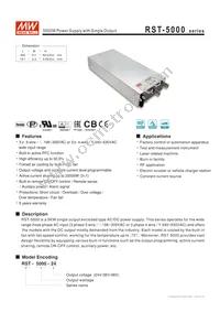 RST-5000-36 Datasheet Cover