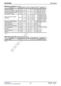 RSU002N06T106 Datasheet Page 2