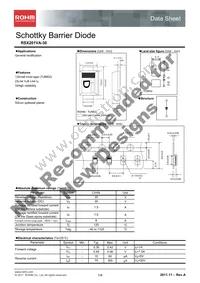 RSX201VA-30TR Datasheet Cover