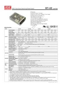 RT-85A Datasheet Cover