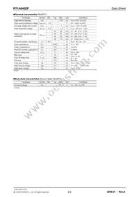 RT1A040ZPTR Datasheet Page 2