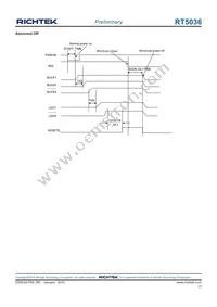 RT5036GQW Datasheet Page 17