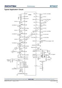 RT5037GQW Datasheet Page 15