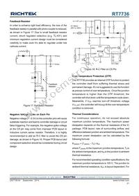 RT7736DGE Datasheet Page 21