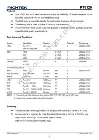RT8120DGSP Datasheet Page 2