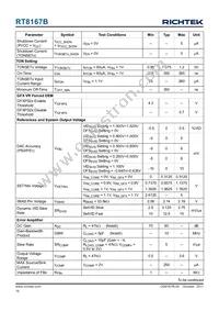 RT8167BGQW Datasheet Page 16