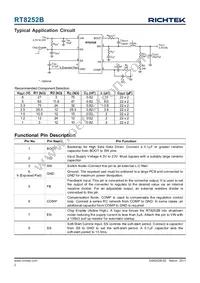 RT8252BLGSP Datasheet Page 2