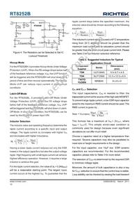 RT8252BLGSP Datasheet Page 10