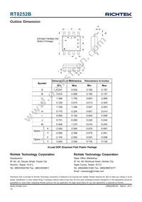 RT8252BLGSP Datasheet Page 14