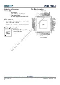 RT8880AGQW Datasheet Page 2