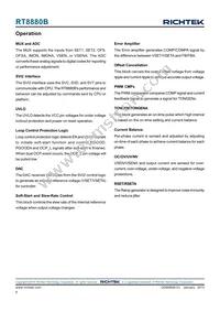 RT8880BGQW Datasheet Page 6