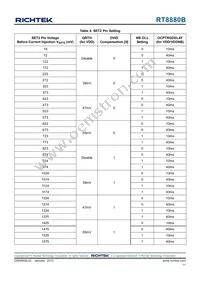 RT8880BGQW Datasheet Page 11