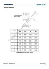 RT9018A-25GSP Datasheet Page 11