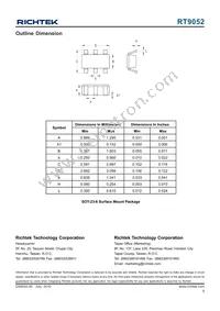 RT9052GE Datasheet Page 9