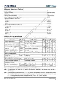 RT9173APM5 Datasheet Page 5