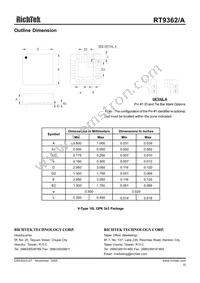 RT9362APQV Datasheet Page 15