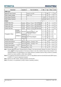 RT9607APS Datasheet Page 6