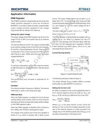 RT9643PQV Datasheet Page 11