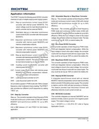 RT9917GQW Datasheet Page 15