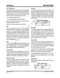 RT9919GQW Datasheet Page 18