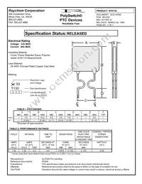 RTE135-2 Datasheet Cover