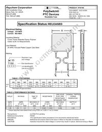 RTE190-2 Datasheet Cover