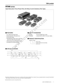 RTHN-5A00 Datasheet Cover