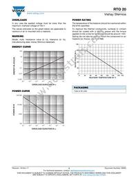 RTO020F10003JTE3 Datasheet Page 3