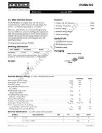 RURD420S9A_T Datasheet Page 2