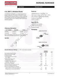 RURD460S9A Datasheet Page 2