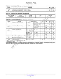 RURG5060-F085 Datasheet Page 2