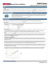 RUW15SL05HC Datasheet Page 3