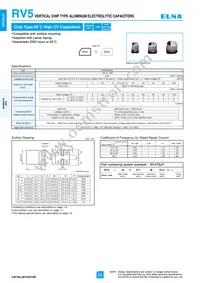 RV5-50V101MG10U-R2 Datasheet Cover