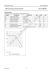 RX1214B300Y Datasheet Page 3