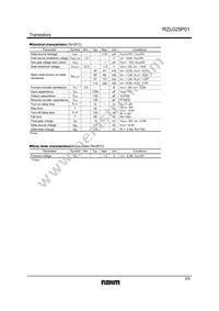 RZL025P01TR Datasheet Page 2