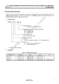 S-1009N43I-M5T1U Datasheet Page 3